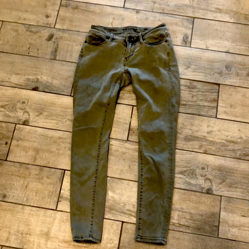 Buckle black jeans